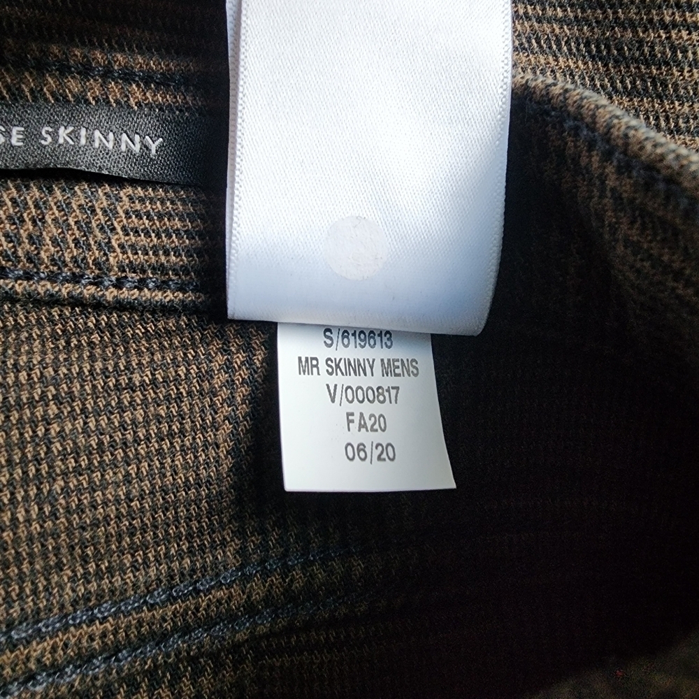 Banana Republic Mid-Rise Skinny Plaid Pants - Size 26 - Picture 5 of 5